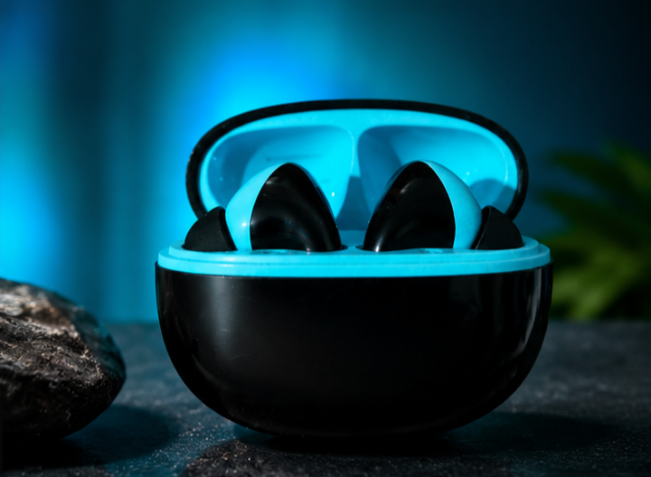 ON-8 BOSS Earbuds 50H Battery, Best in Segment for Calling, Stream Ad Free Music via App Support, Bluetooth Earbuds, TWS Ear Buds Wireless Earphones with mic
